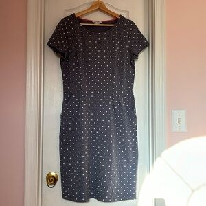 Boden 100% Cotton Midi Dress